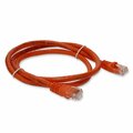 Add-On 7FT RJ-45 MALE TO RJ-45 MALE CAT6 STRAIGHT BOOTED, SNAGLESS ORANGE UTP ADD-7FCAT6-OE-TAA
